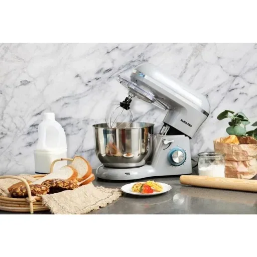 Leistungsstarke Küchenmaschine - 1500W - 6L - Edelstahl