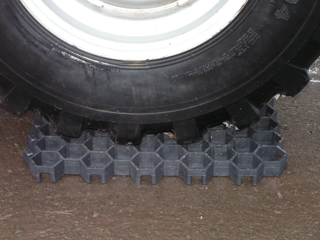 Paddockplatten 50 Stück = 10 m², schwarz
