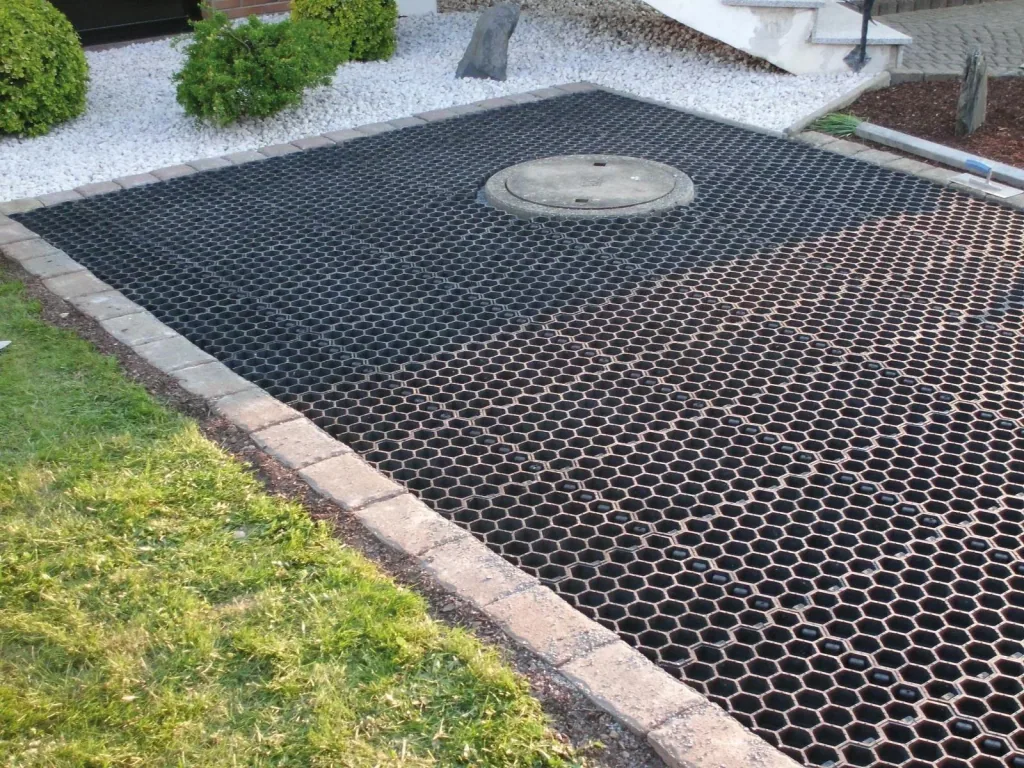 Paddockplatten 50 Stück = 10 m², schwarz