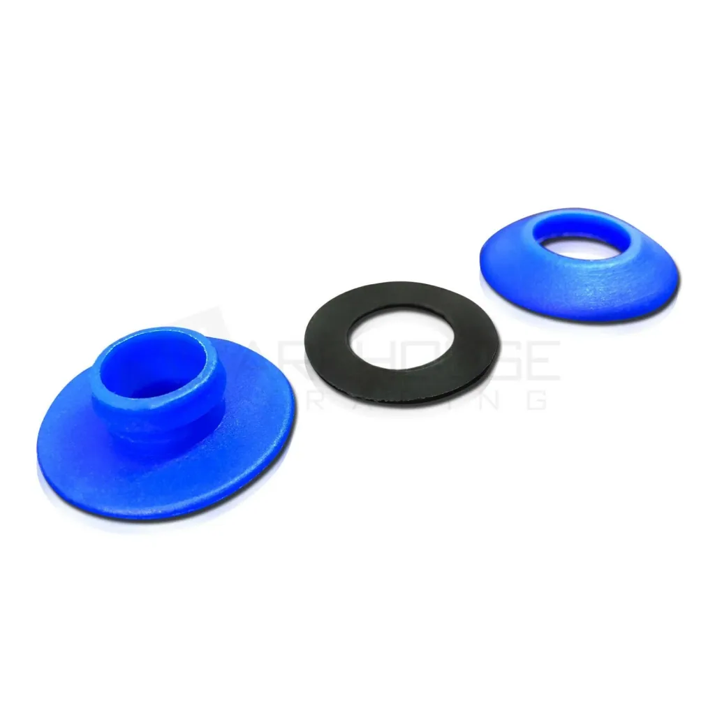 Planenösen, blau - 10 Stück