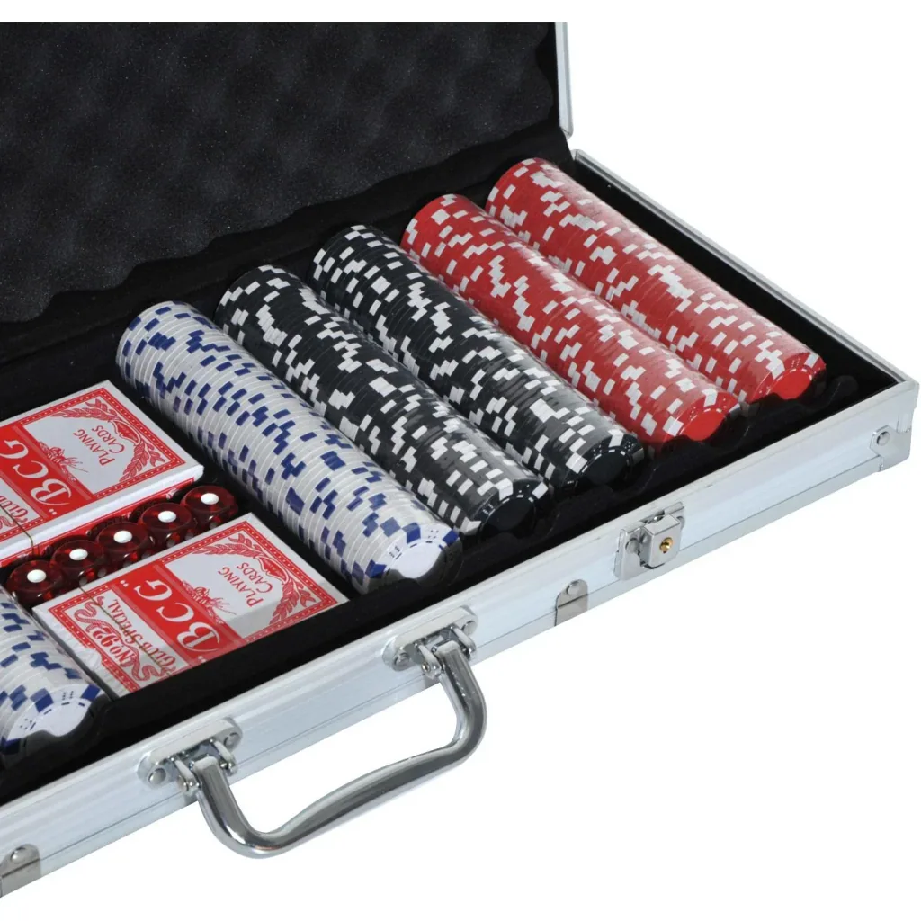 Pokerkoffer alu poker set mit 500 Pokerchips