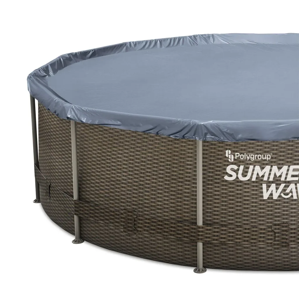 Active Frame Pool Ø366 x 91 cm rattan braun