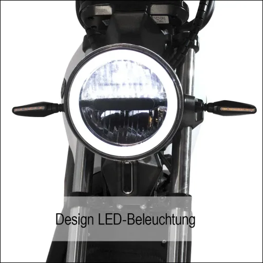 Design E-Roller "Max" 45 km/h weiß