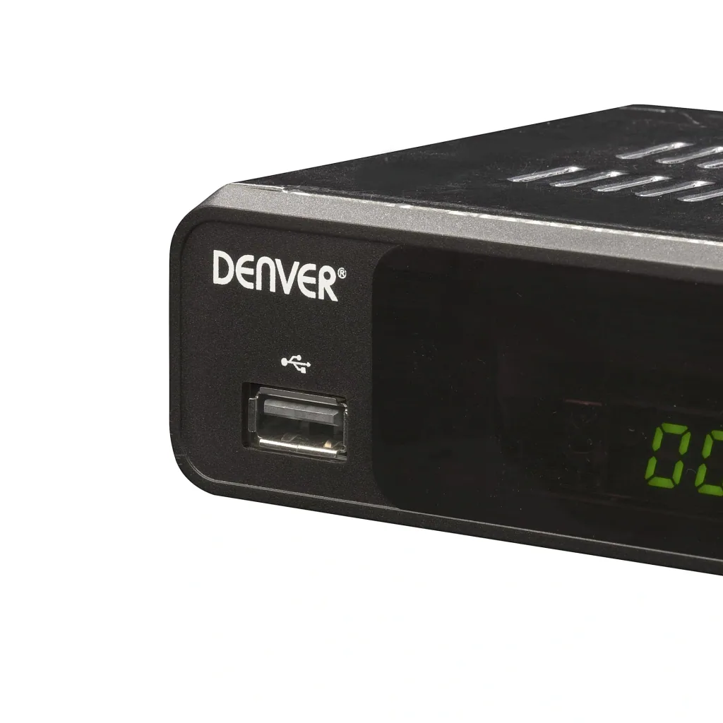 SAT-Receiver mit USB Medienwiedergabe, HDMI und Scart Anschluss