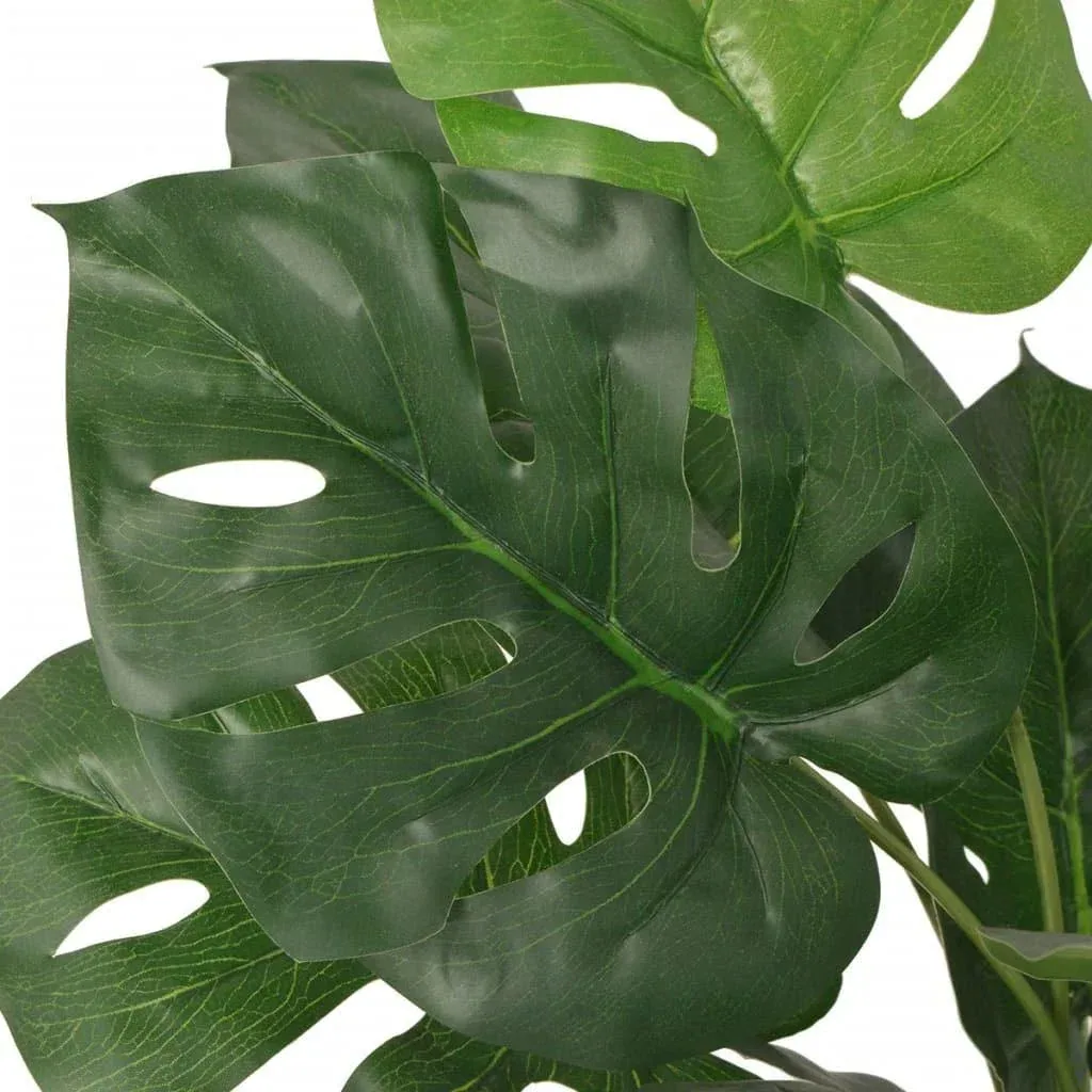 Kunstpflanze mit Topf monstera 45 cm grün