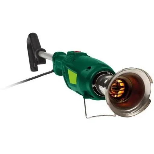 Perel VL102P Elektrischer Unkrautbrenner 2000 Watt mit 10 Meter Verlängerungskabel