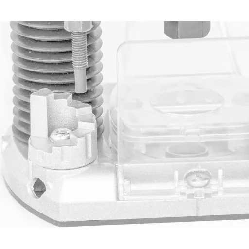 Oberfräse OF1200 - 1200W - 55 mm - inkl. 6 Fräsern und Führungsschienenadapter