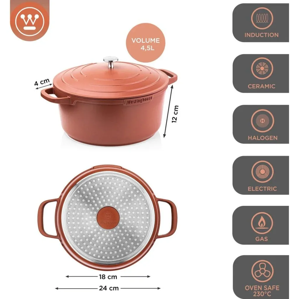 Performance Series Bratpfanne - Backofen geeignet - 24 cm - Orange