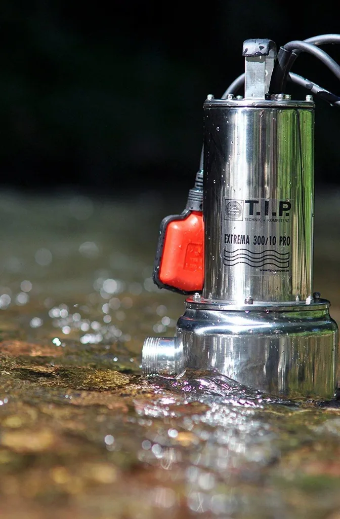 Schmutzwasser Tauchpumpe Edelstahl Extrema 300/10 Pro mit Edelstahllaufrad, bis 19.500 l/h Fördermenge