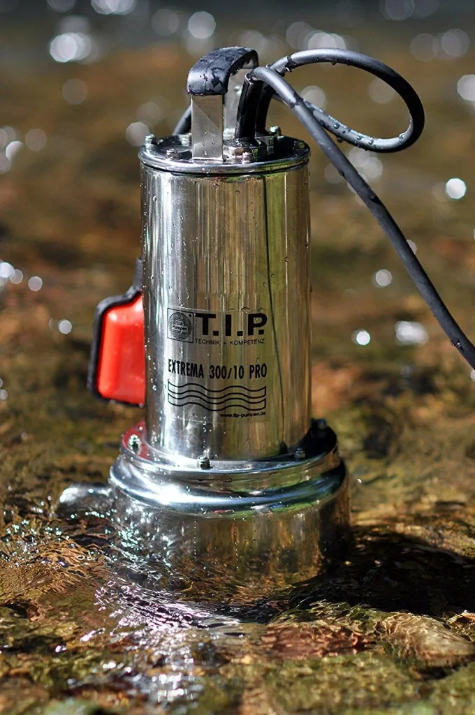 Schmutzwasser Tauchpumpe Edelstahl Extrema 300/10 Pro mit Edelstahllaufrad, bis 19.500 l/h Fördermenge