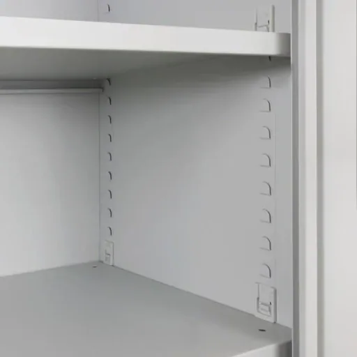 Flügeltürschrank RAL 7035, 195x92x50cm