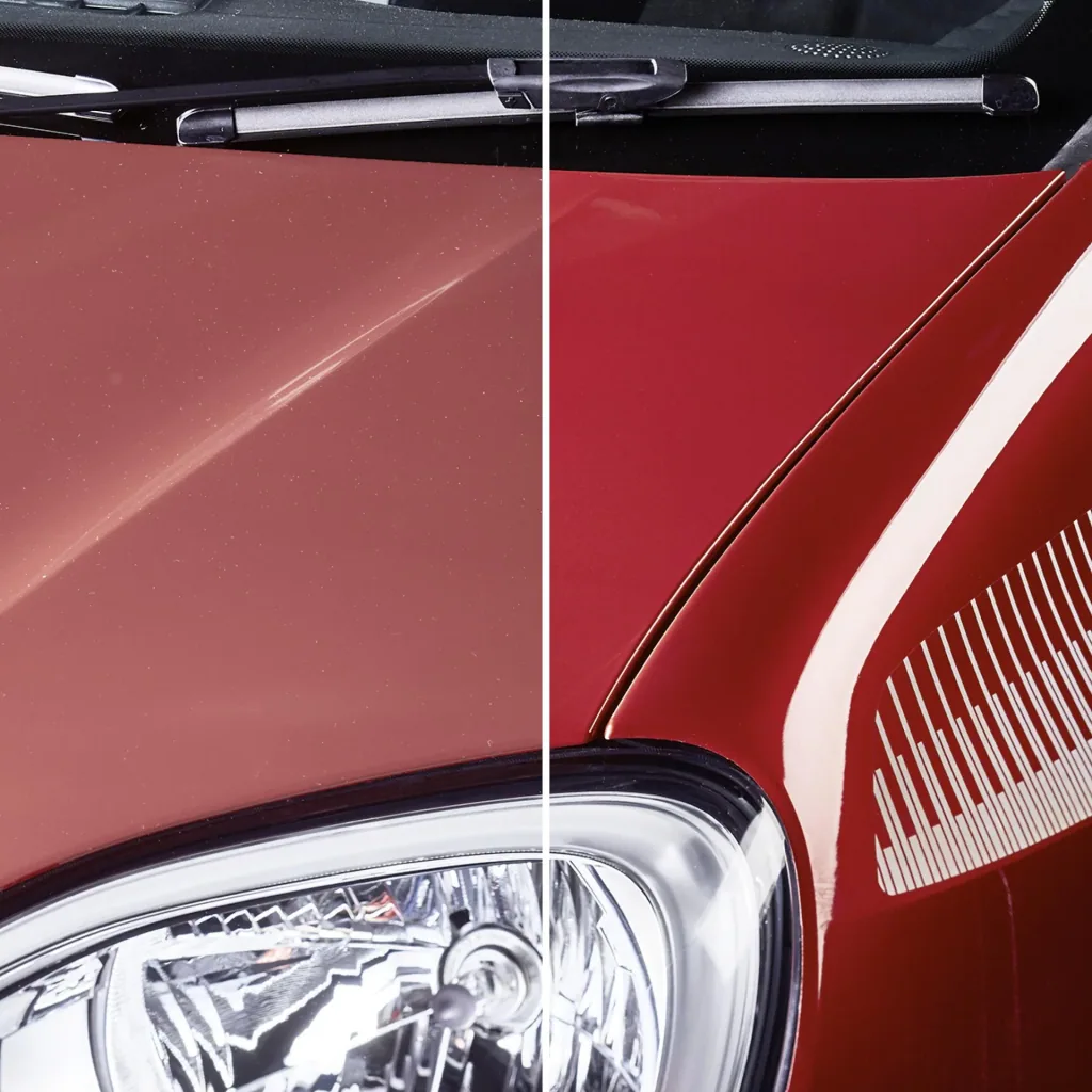 Polish+Wax Color rot 500 ml