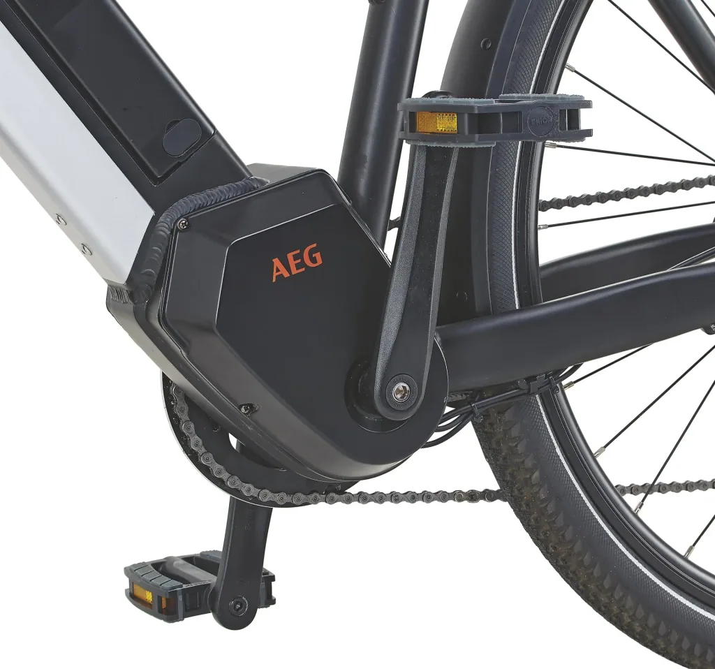 Damen E-Bike 28 Zoll, Rahmenhöhe 52 cm, 10-Gang Kettenschaltung, silber matt, eSUV 22.ETS.15
