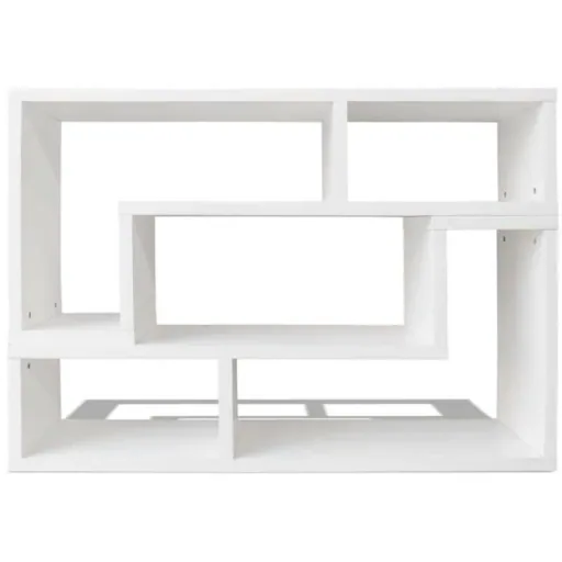 TV-Schrank doppelt L-förmig weiß