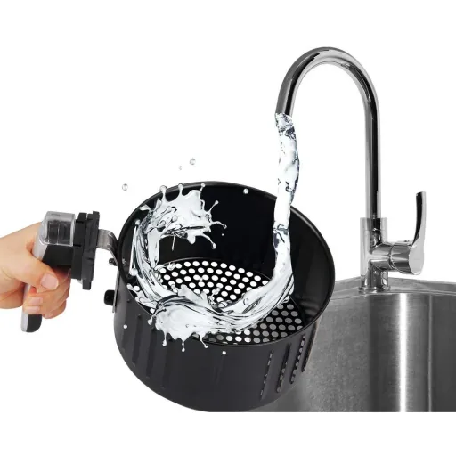 Friteuse 9 in 1 mit Touch-Display 3,6 Liter - Schwarz