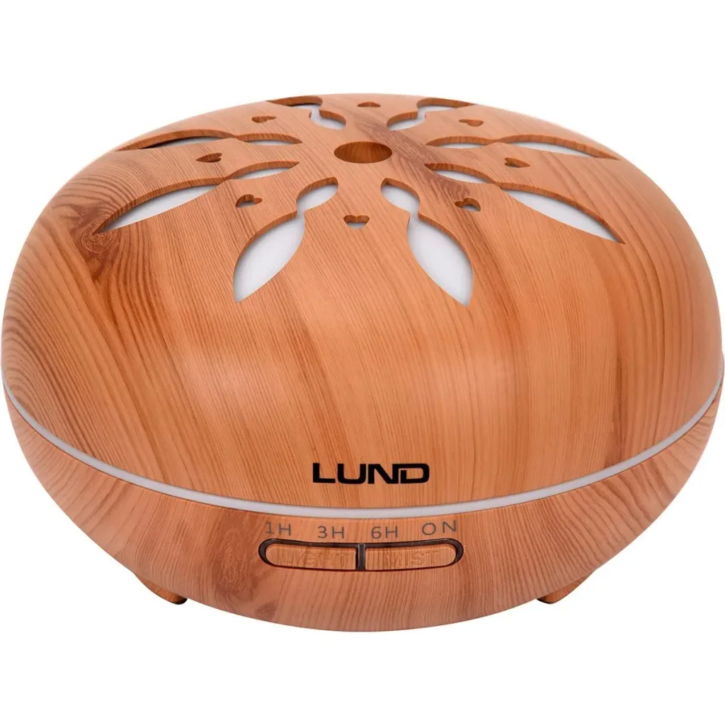 Luxuriöser Aroma-Diffusor mit Fernbedienung - 500 ml - 7 Lichtfarben