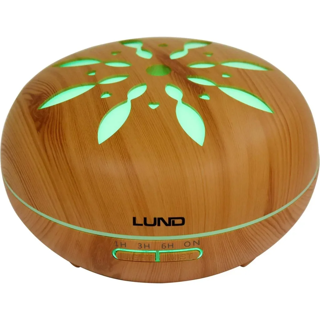 Luxuriöser Aroma-Diffusor mit Fernbedienung - 500 ml - 7 Lichtfarben