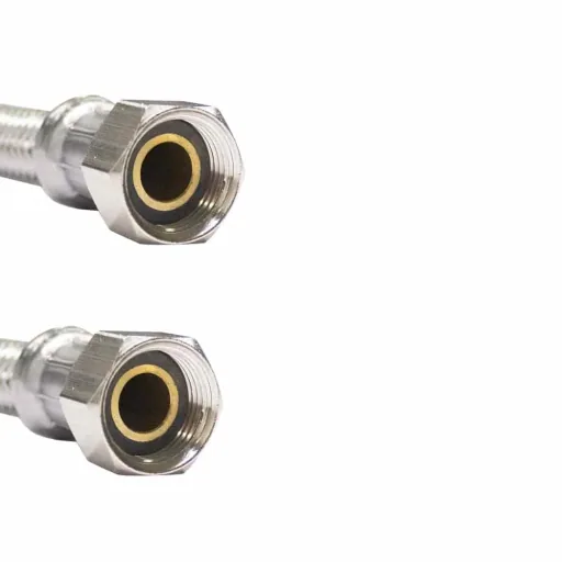 Panzerschlauch 1/2 Zoll, Edelstahl Panzerschlauch, DN13, DVGW