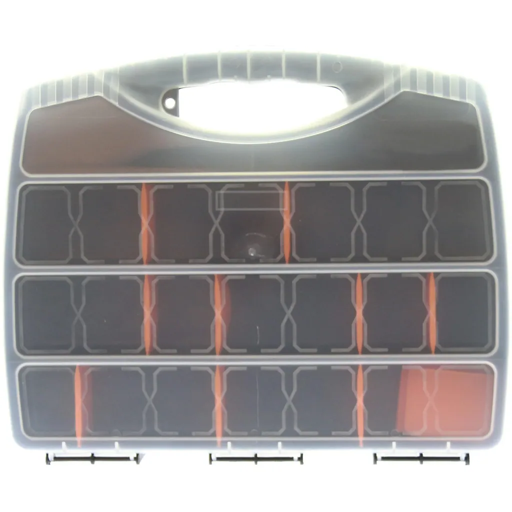 ERRO Sortimentskasten mit 18 Trennwänden