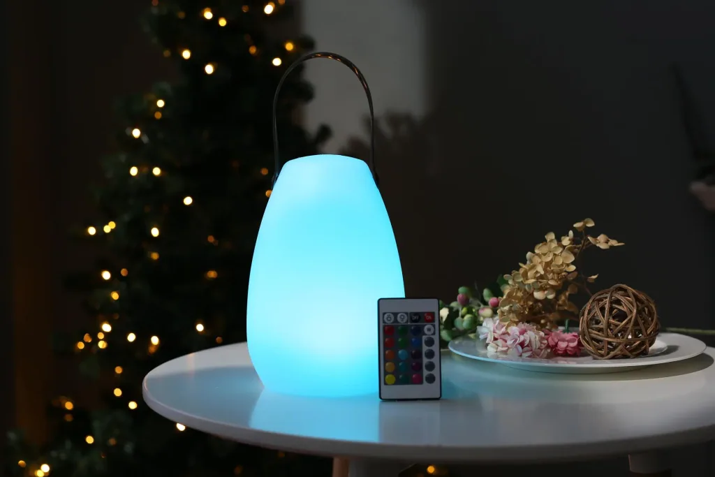 LED Tischlampe mit Farbwechsel