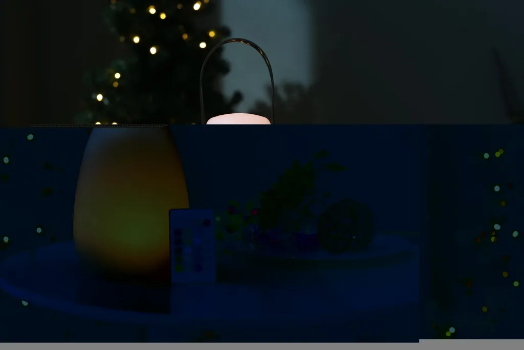 LED Tischlampe mit Farbwechsel