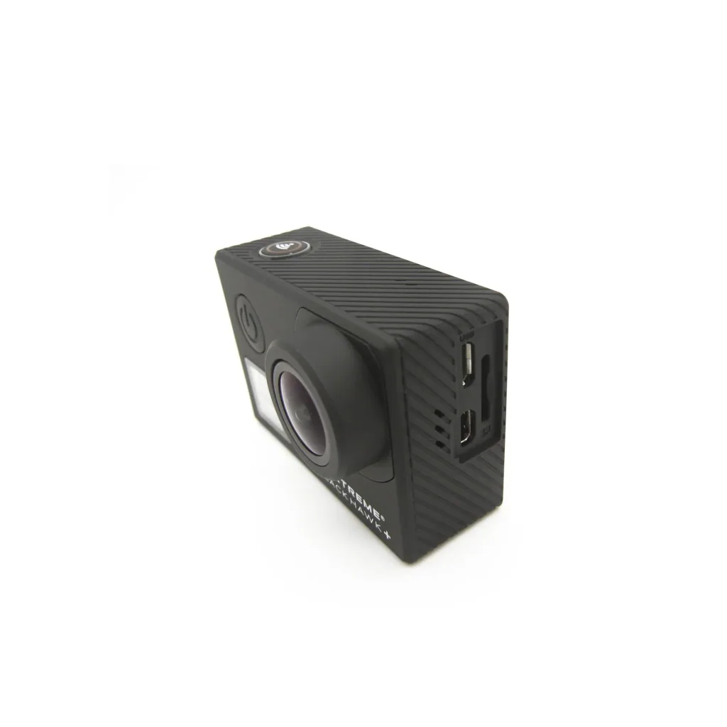 Actioncam Black Hawk+ 4K Ultra HD, 170° Weitwinkel, Wasserfest bis 60m, 12MP Sensor