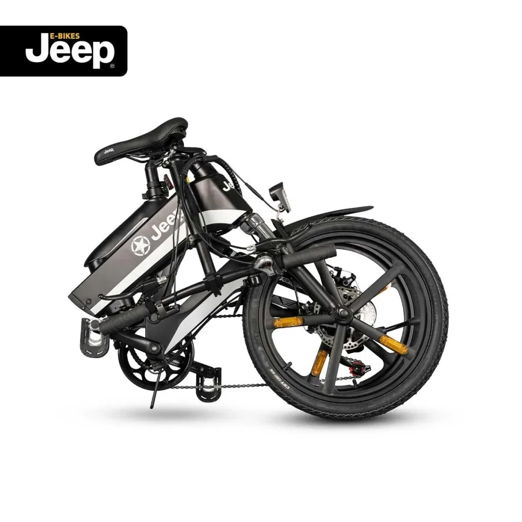 Unisex Fold E-Bike, 20 Zoll Laufräder, 7-Gang Kettenschaltung, black, FFR 7050