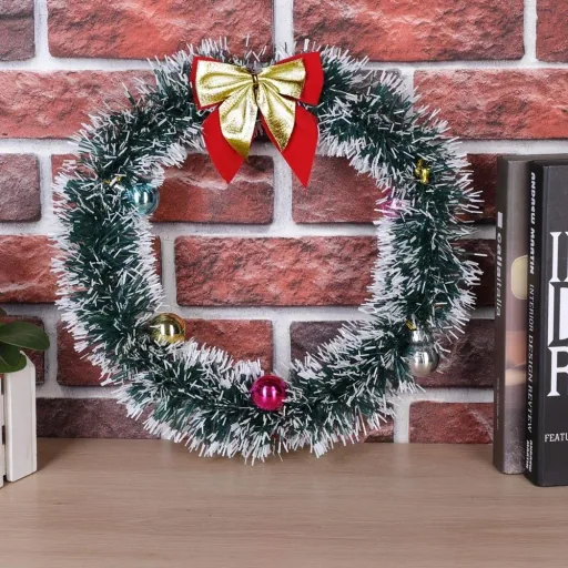 Weihnachtskranz - LED - Gold Ø32cm