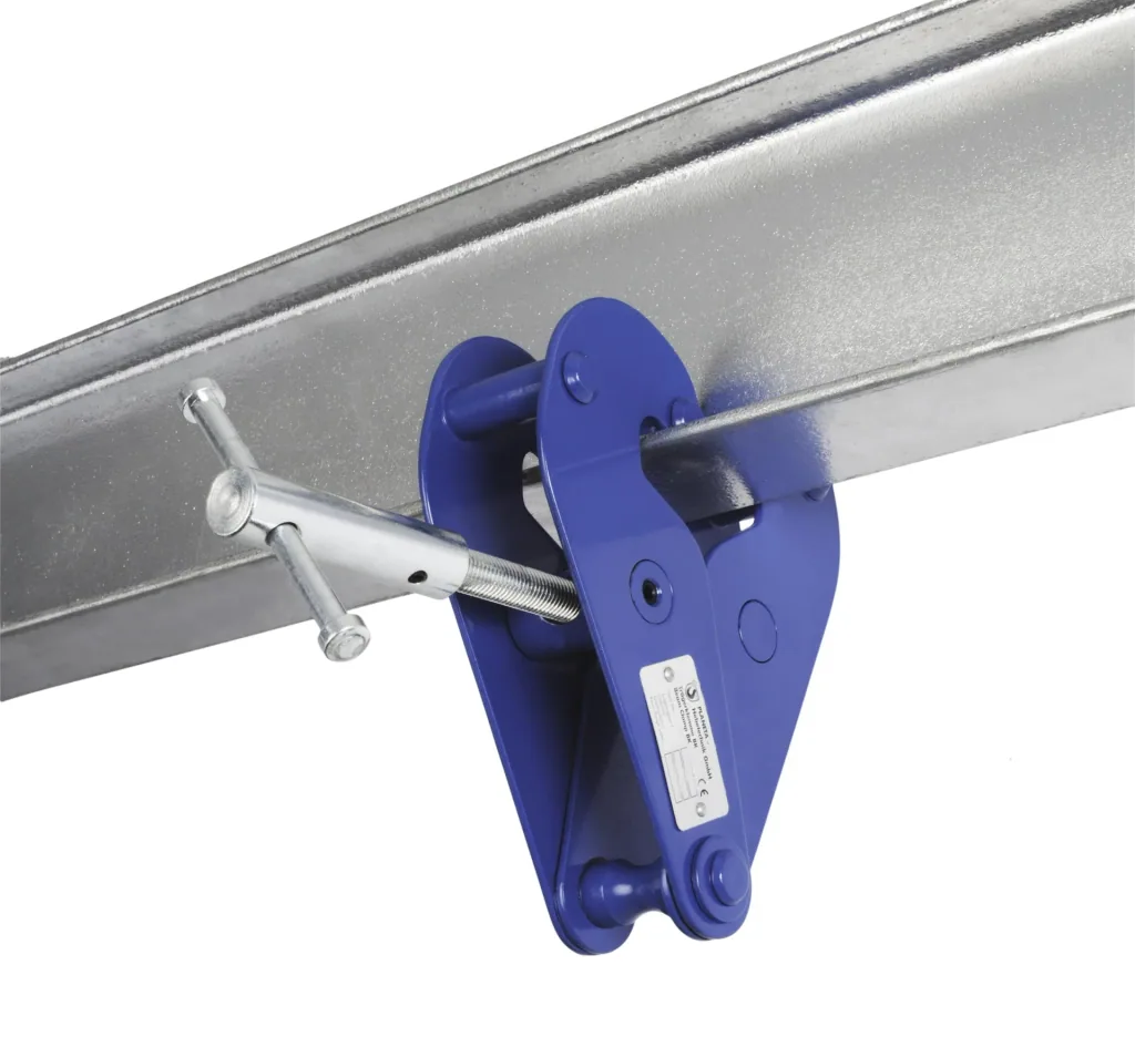 Trägerklemme BK 50, Tragfähigkeit 5000 kg, Greifbereich 90 - 320 mm
