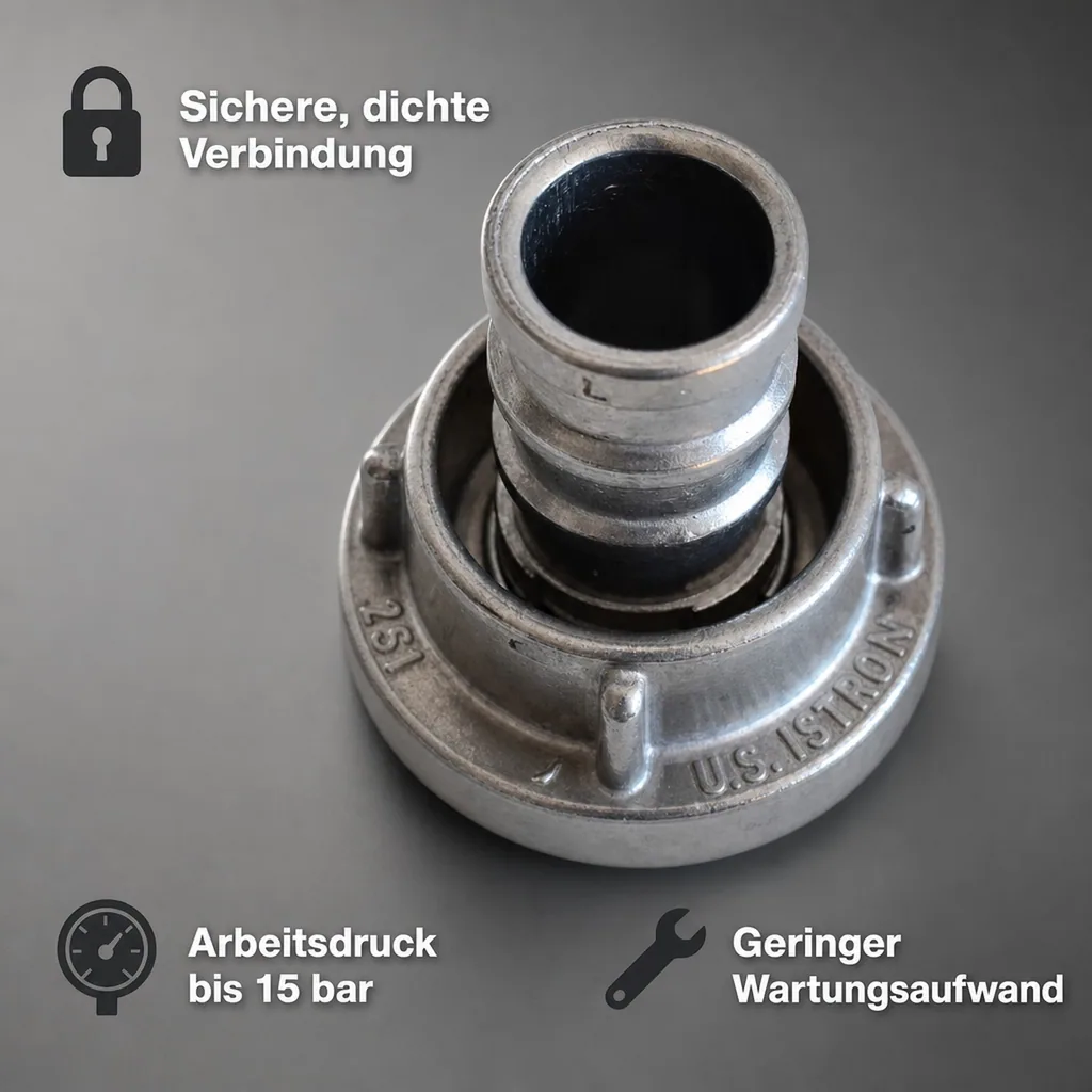 Storz Kupplung, D Kupplung 25mm, Schlauchkupplung Storz, Feuerwehrkupplung