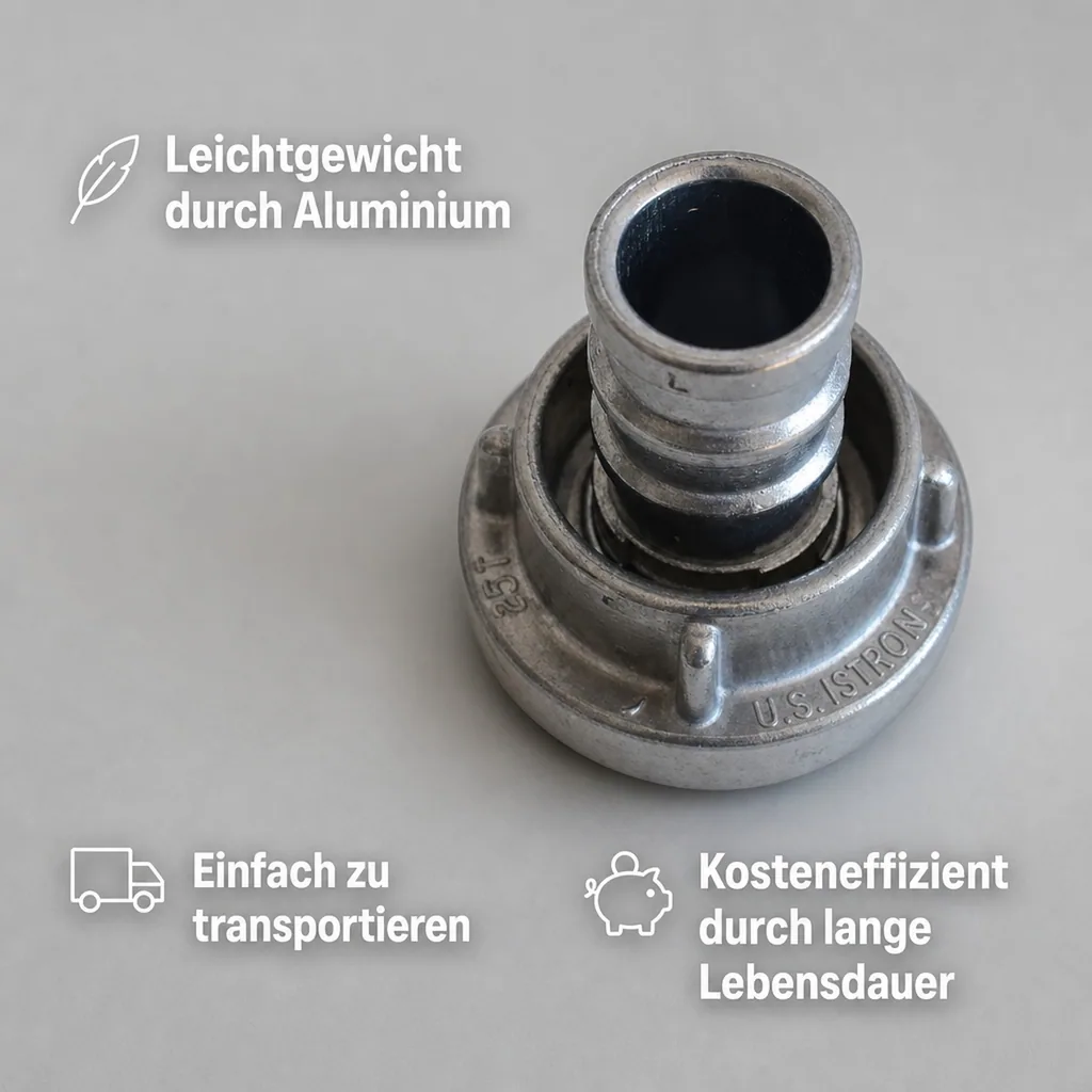 Storz Kupplung, D Kupplung 25mm, Schlauchkupplung Storz, Feuerwehrkupplung