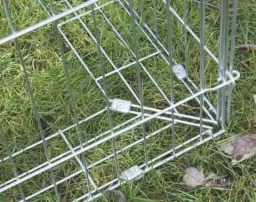 Freilaufgehege mit Ausbruchsperre, passend für Hühnerstall Art.830317