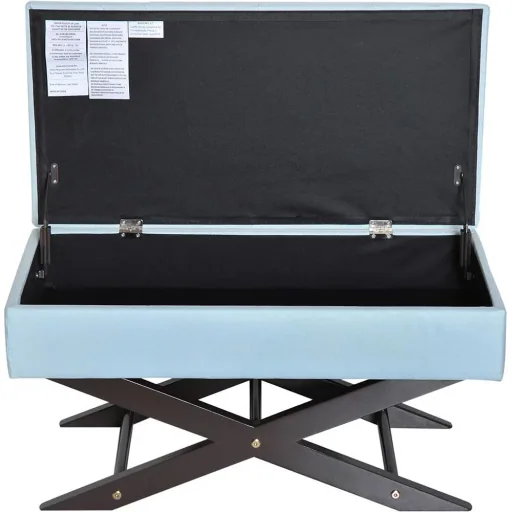 Sitzbank mit Stauraum Aufbewahrungsbox Polsterbank L80 x B40 x H42 cm