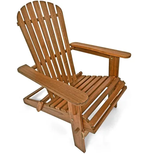 Adirondack Gartenstuhl / Liegestuhl - Akazienholz - faltbar