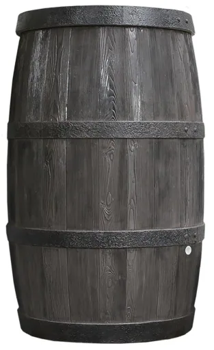 Regenspeicher "Burgund" 500 L dunkelbraun