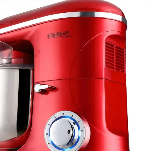 Küchenmaschine Elegance Rot 1200W 6L
