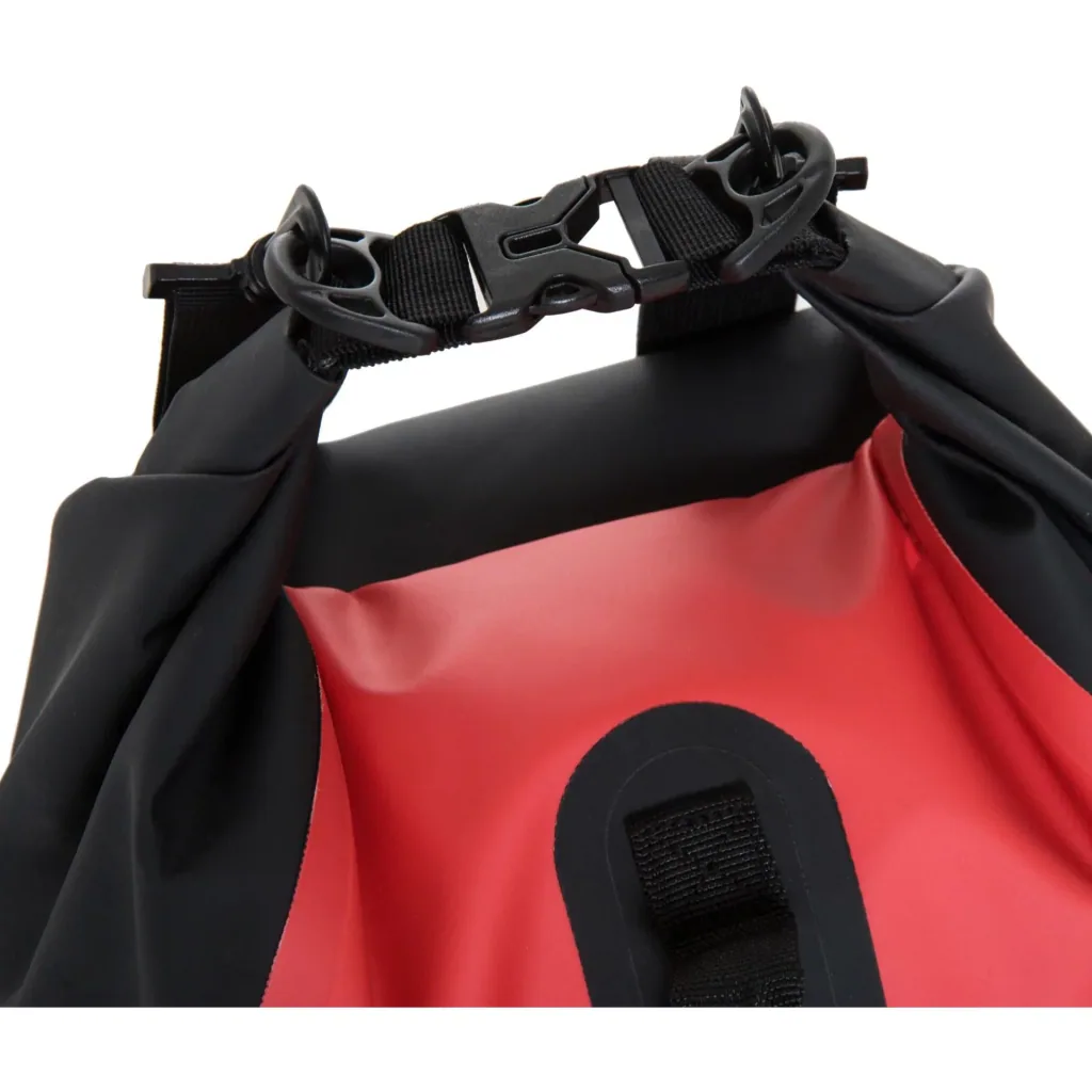 Wasserdichter Rucksack Tasche Beutel Packsack mit Handybeutel 20L Rot