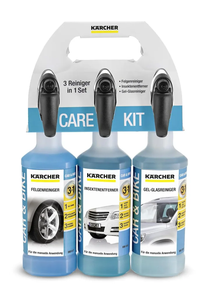 Hochdruckreiniger Force 1800 mit Care Kit Reiniger Set 3- teilig