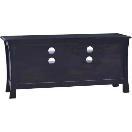 TV-Schrank 100x30x45 cm massiv Mahagoni hell kaffeefarben