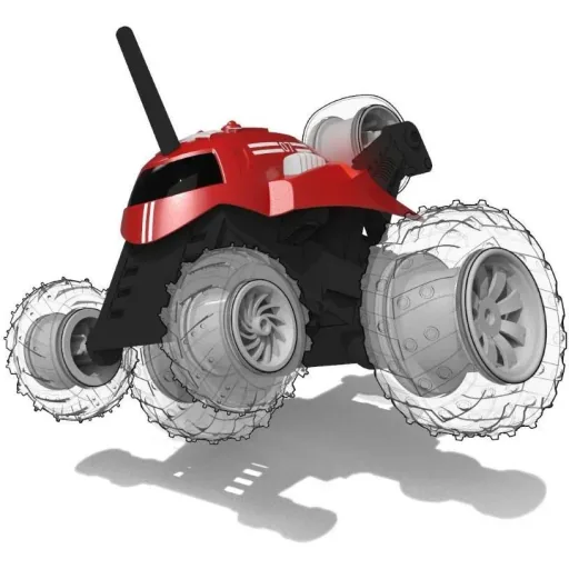 Sharper Image RC Monster Spinning Steuerbares Auto - Rot - 360 Grad