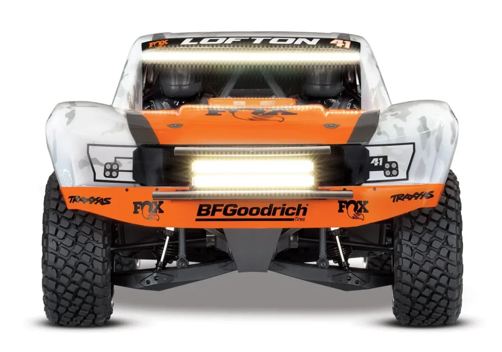 Unlimited Desert Racer 4x4 VXL Fox-Edition RTR + LED 1/7 4WD Pro-Scale Race-Truck Brushless ohne Akku/Lader