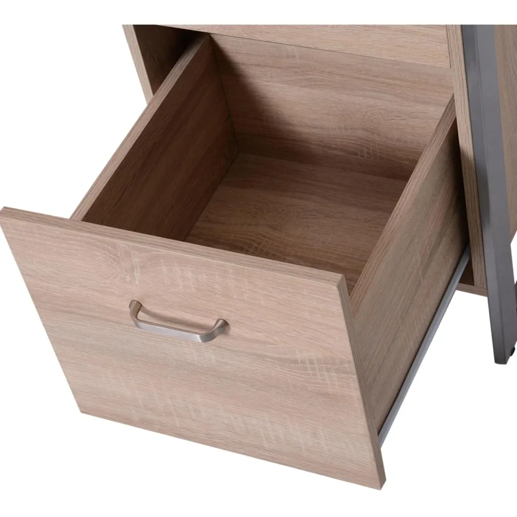 Computertisch PC-Tisch Schreibtisch Arbeitstisch Bürotisch 2 x Schublade 120 x 58 x 76 cm