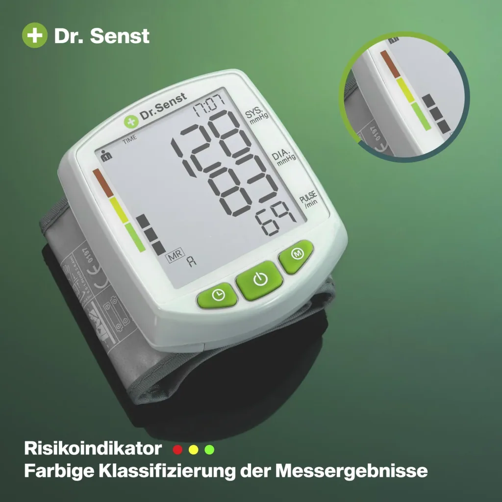 Handgelenk-Blutdruckmessgerät