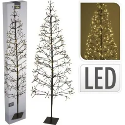 Lichterbaum 160 LED - 120 cm - Für innen UND außen - Warmweiß