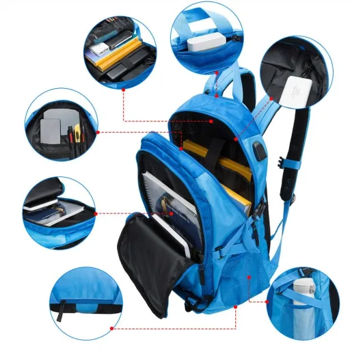 Sport- und Freizeit Rucksack 25L blau