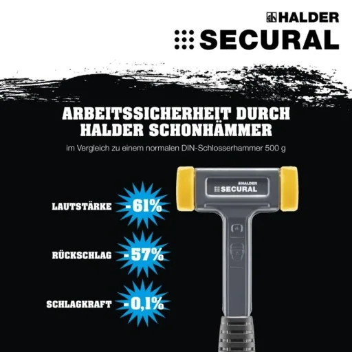 Schonhammer "SECURAL plus", rückschlagsfrei, 30 x 40