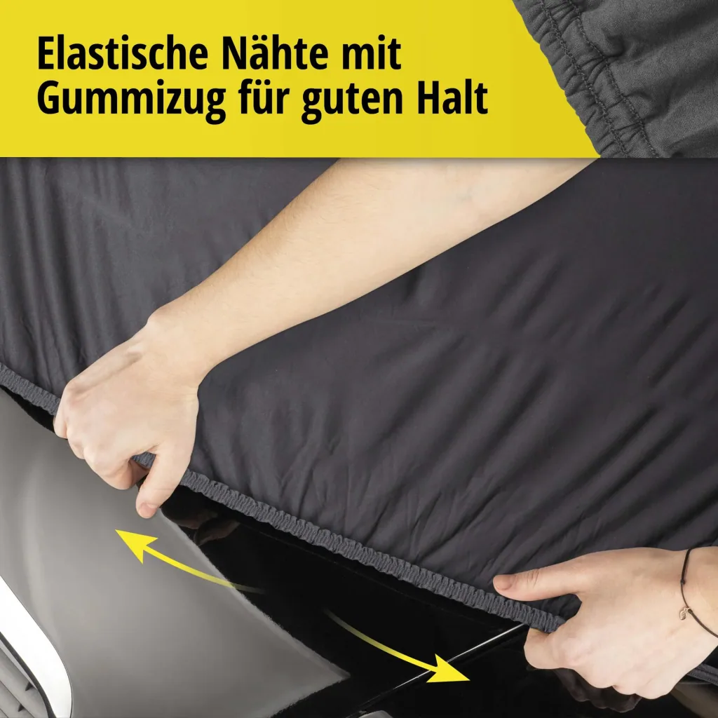 Autoabdeckplane indoor soft - Größe 9 - 471x530x150cm - PES - Elasthan