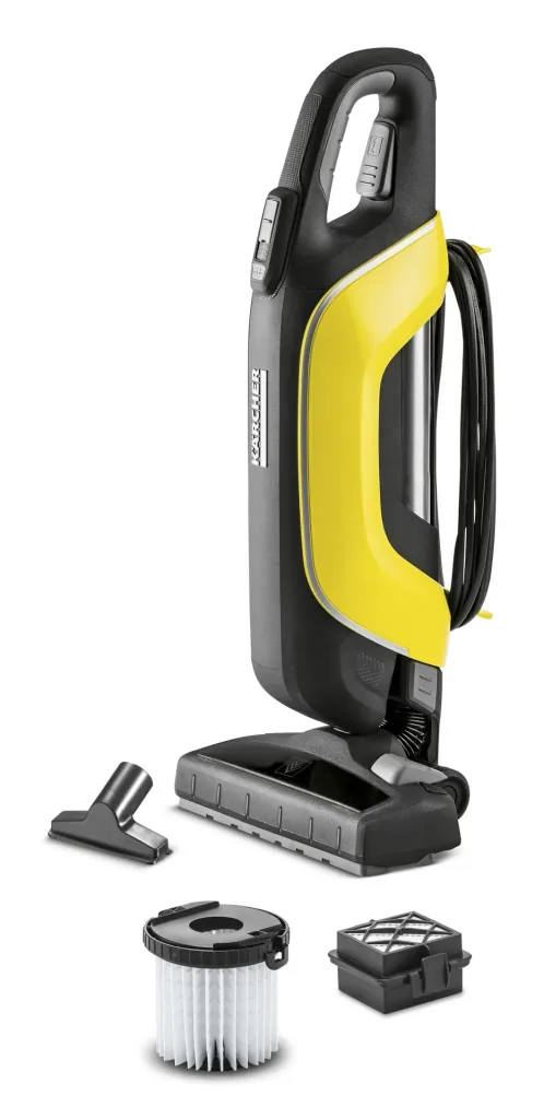 Kompakt-Staubsauger „VC5“, Schwarz/ Gelb, 500 Watt