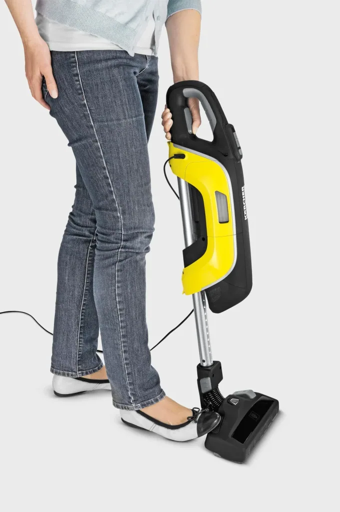 Kompakt-Staubsauger „VC5“, Schwarz/ Gelb, 500 Watt