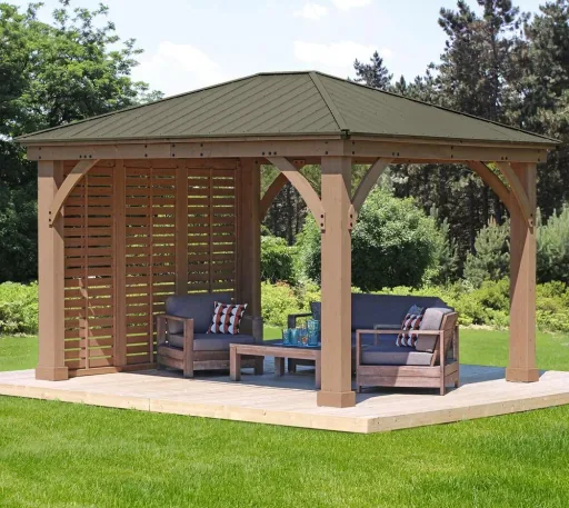 Westmann Seitenwand Pavillon 12x12 und 12x14